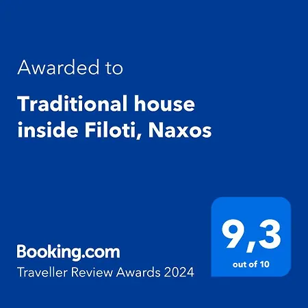 Traditional House Inside Filoti, Naxos Apartamento *